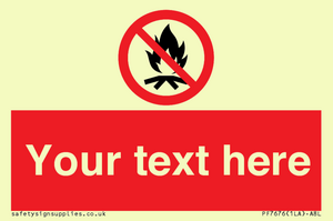 Custom prohibition No campfire